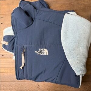 The North Face Women's Fleece Jacket - Blue and Light Blue